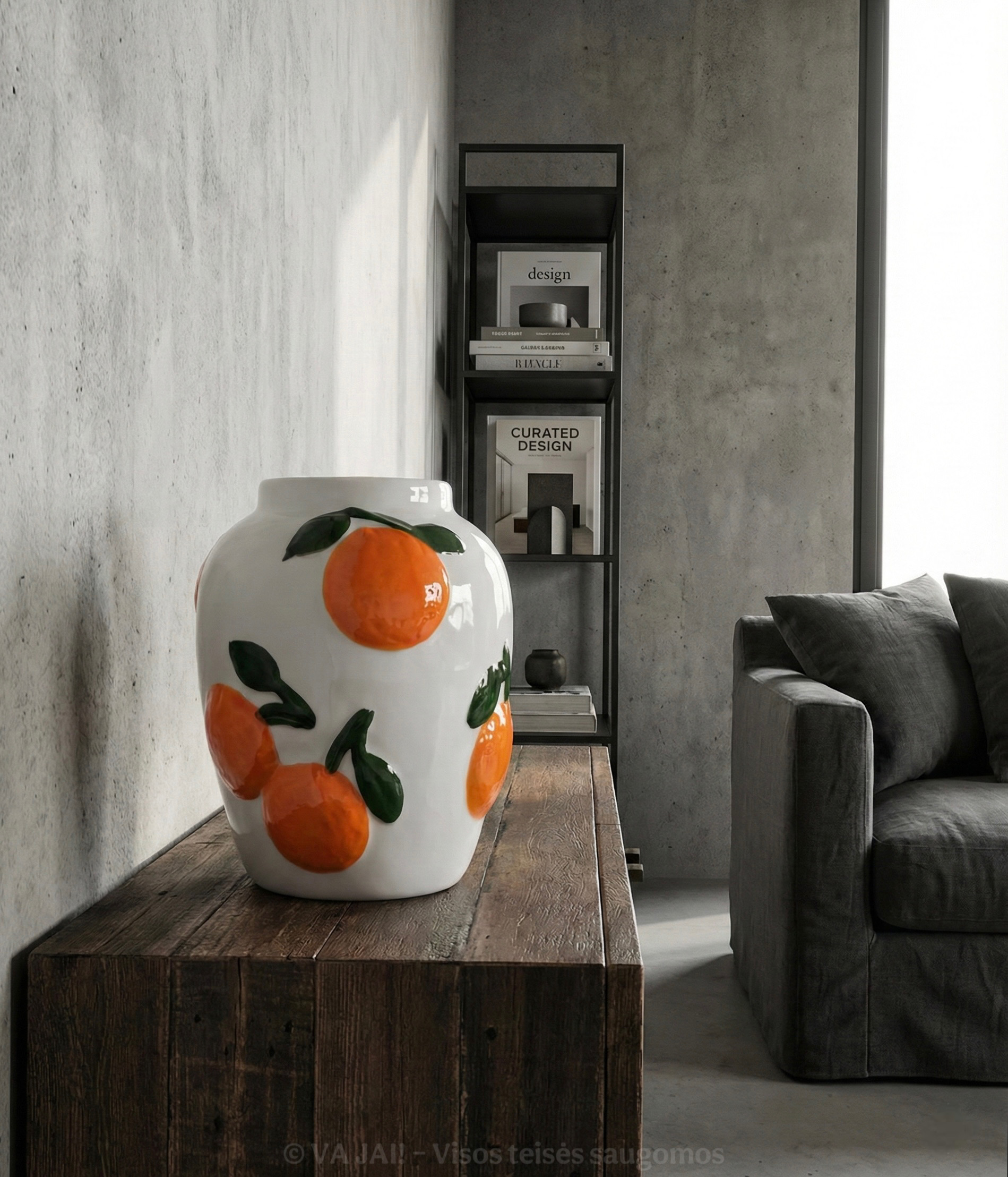 Keraminė vaza „Aurea Mandarino“