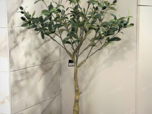 Dirbtinis alyvmedis vazonėlyje „Olijf“ 110cm