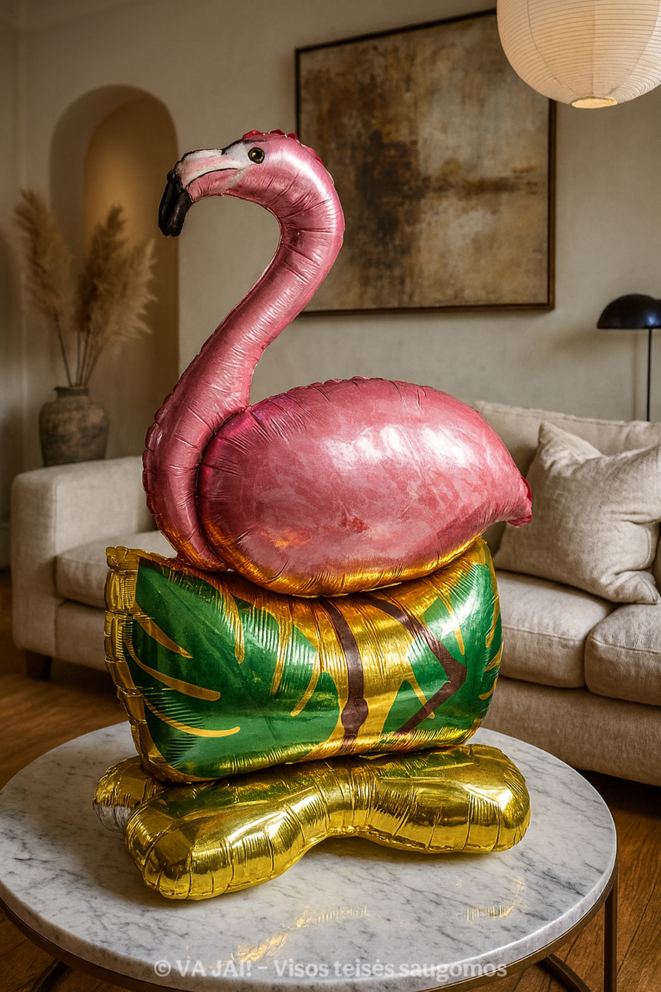 Pastatomas folinis balionas „Flamingo“