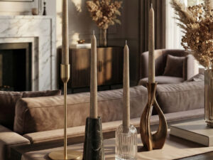 Žvakių komplektas „Shine“