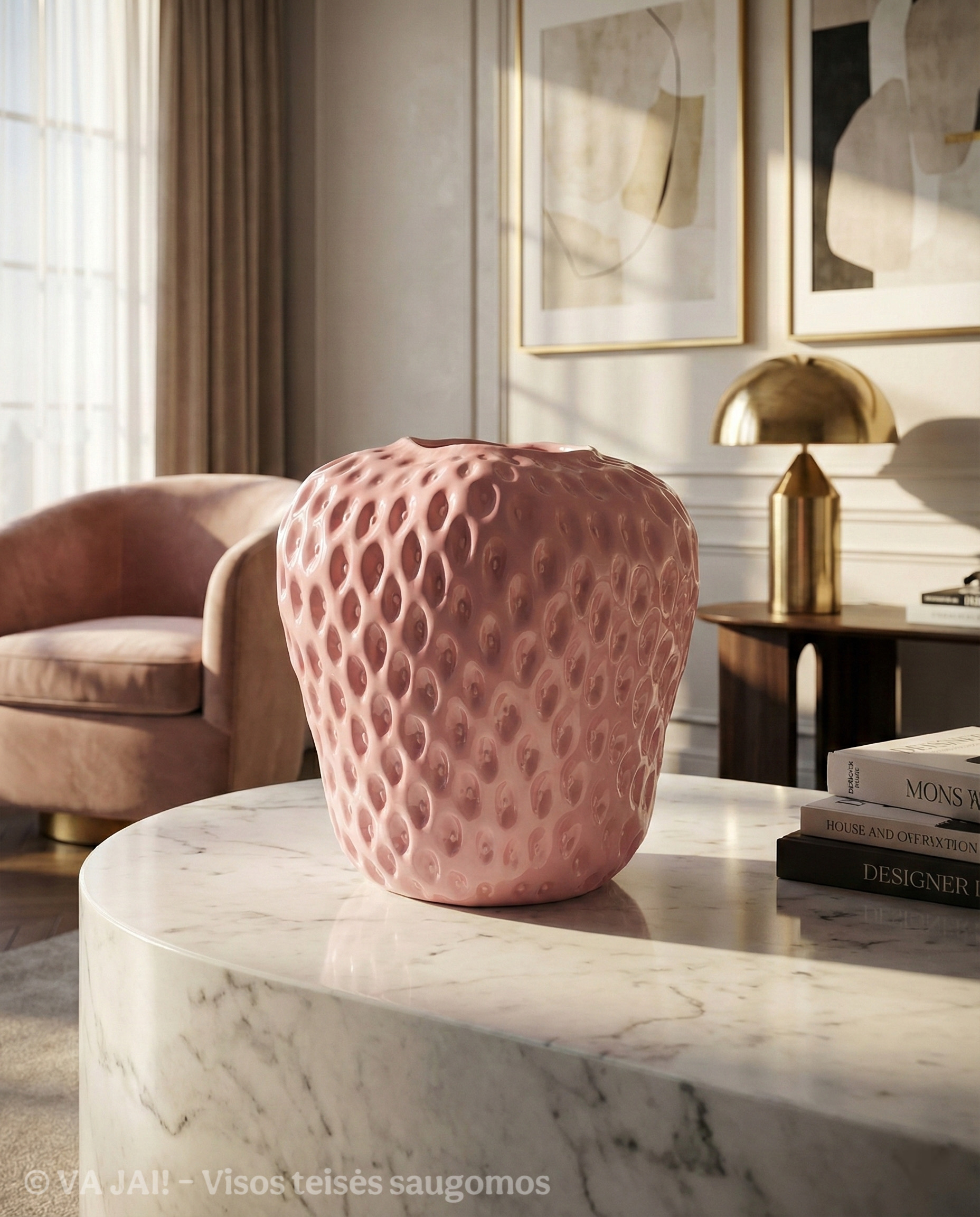 Keraminė vaza „Strawberry“