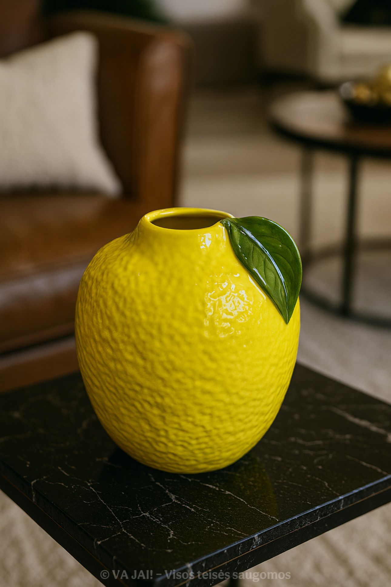 Keraminė vaza „Amalfi Lemon“ - Image 4