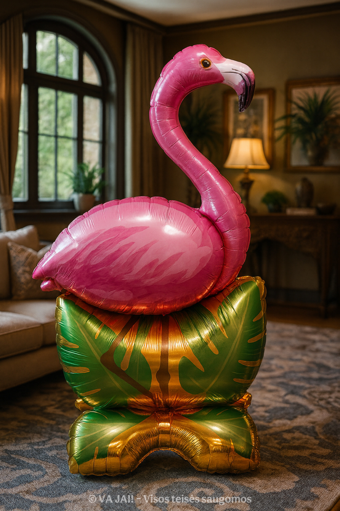 Pastatomas folinis balionas „Flamingo“ - Image 4