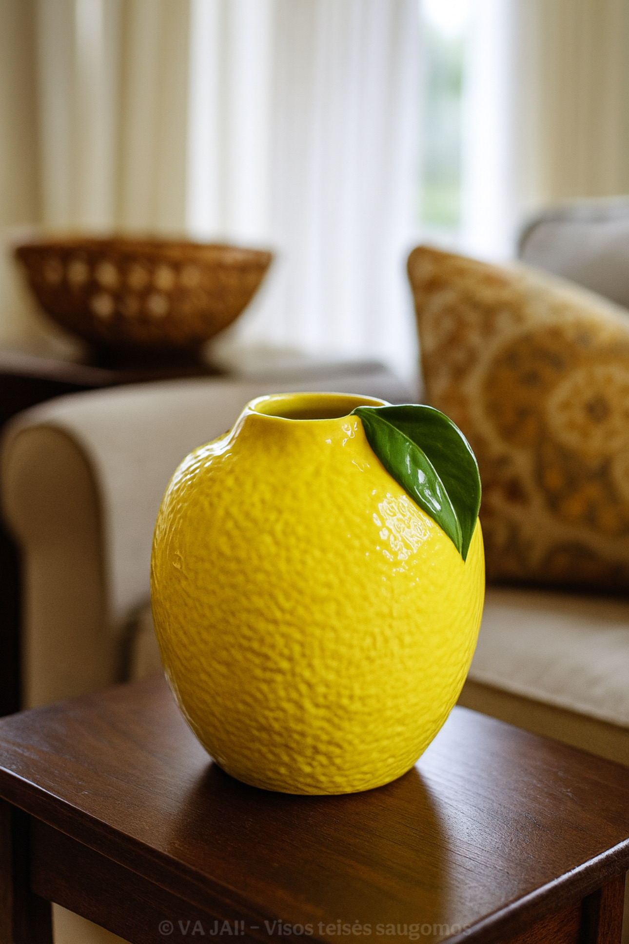Keraminė vaza „Amalfi Lemon“ - Image 3