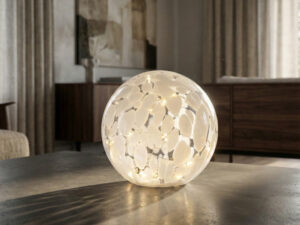 Stiklinė LED dekoracija „Cleo“