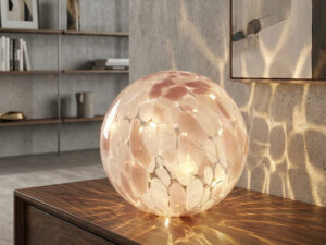 Stiklinė LED dekoracija „Cleo“