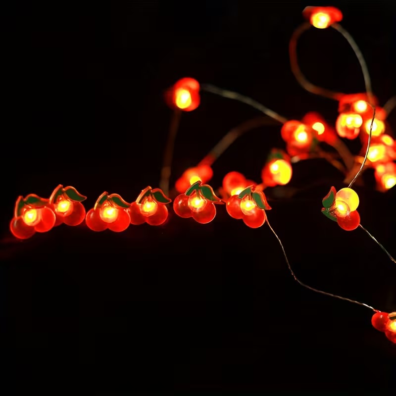 Dekoratyvinės LED lemputės „Vyšnios“ - Image 5