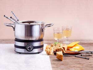 Fondiu rinkinys „Mauviel 1830 XXL“ (8 asmenims)