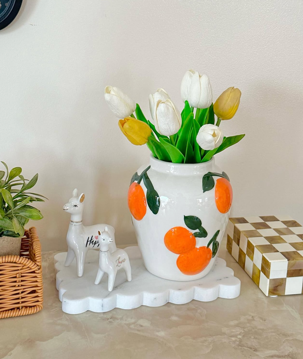 Keraminė vaza „Aurea Mandarino“ - Image 5