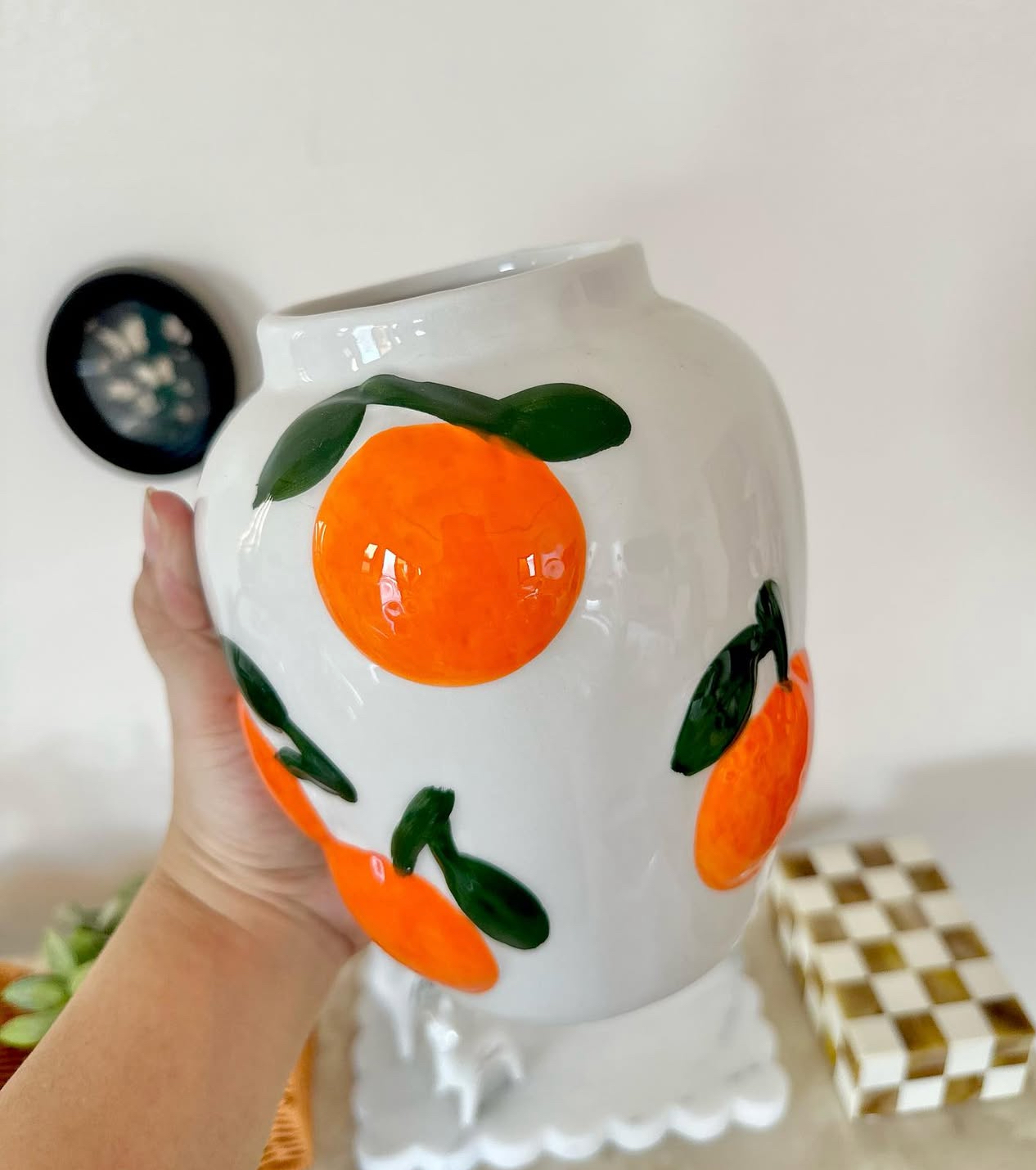 Keraminė vaza „Aurea Mandarino“ - Image 7