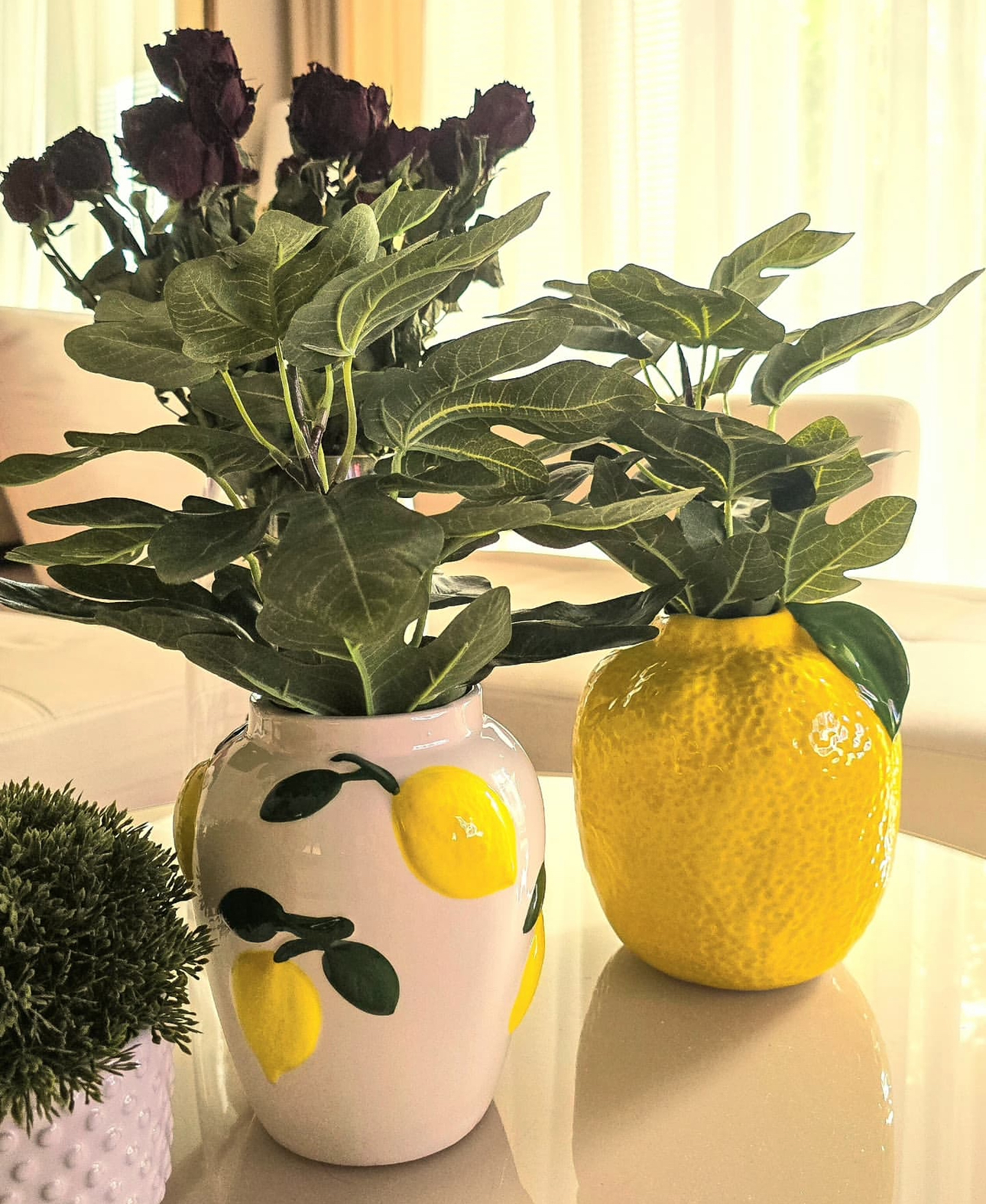 Keraminė vaza „Amalfi Lemon“ - Image 2