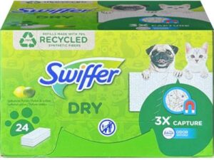 Swiffer grindų šluotos šluostės su citrusų kvapu