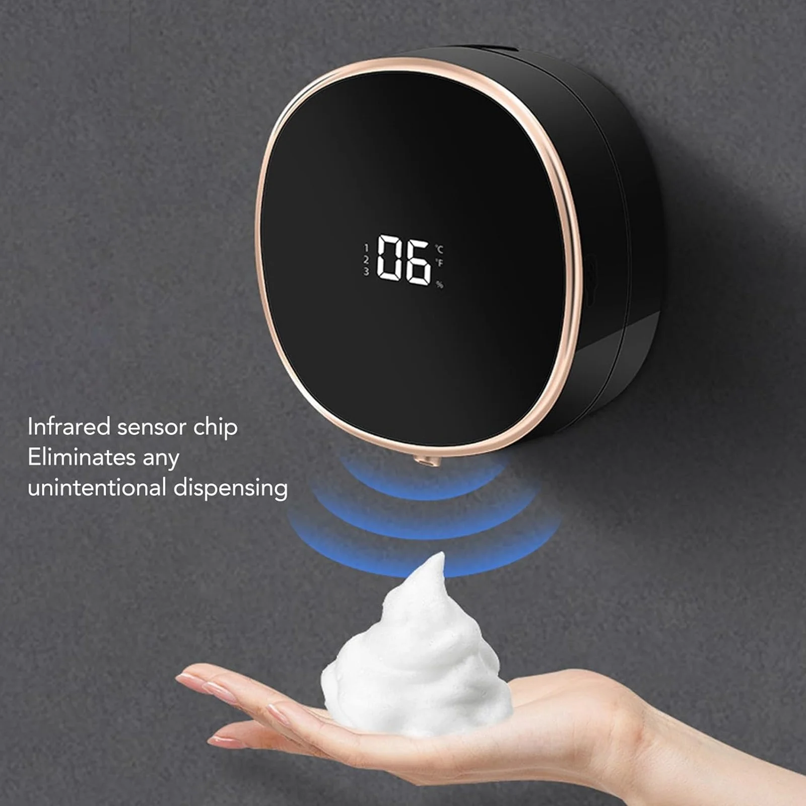 Pakraunamas automatinis muilo dozatorius - Image 3