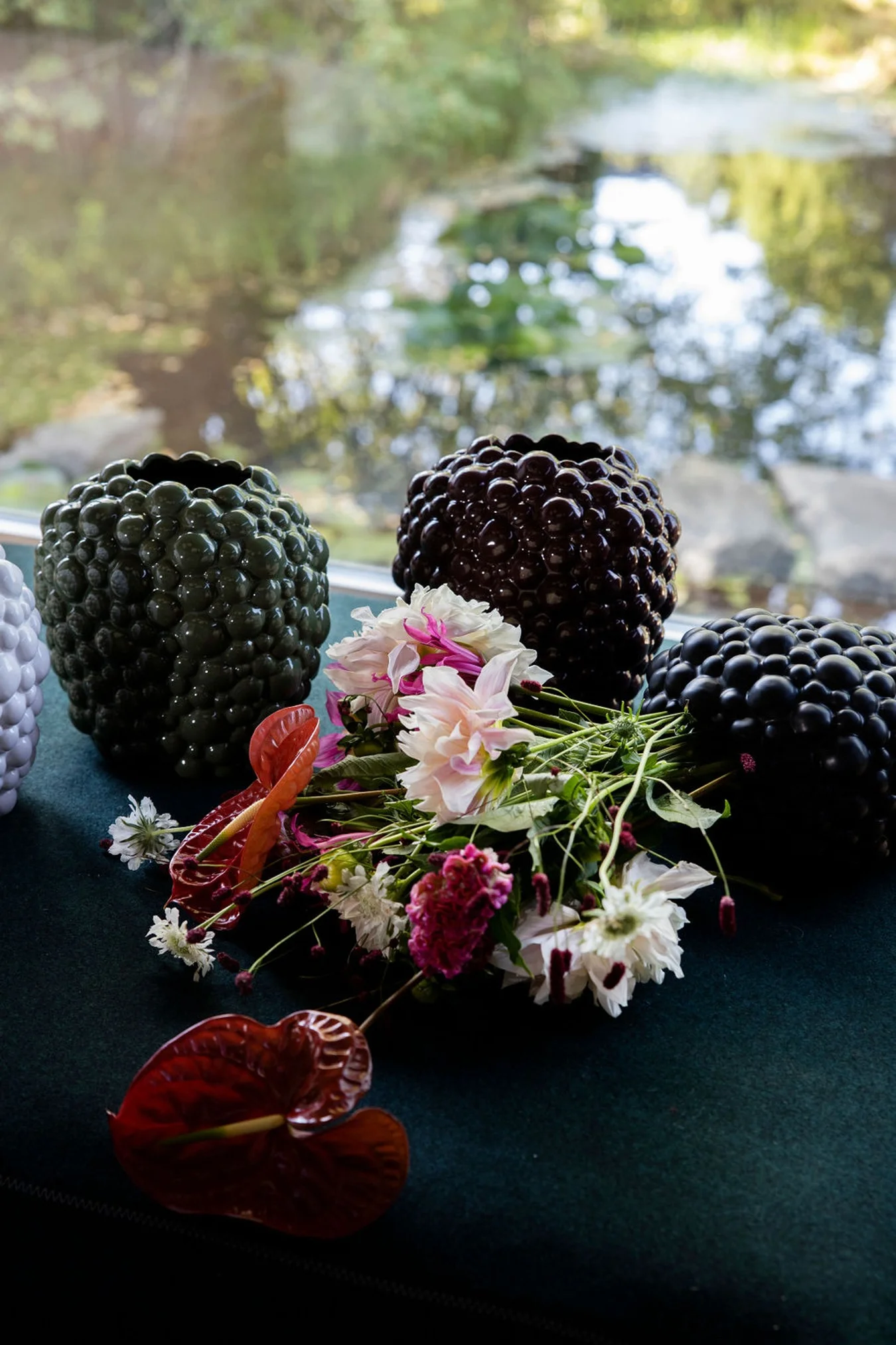 Byon akmens masės vaza „Celeste“ - Image 5