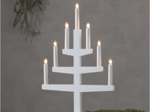 Medinė LED žvakidė „Trapp“