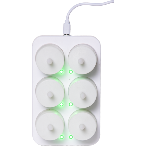 Pakraunamų LED žvakių komplektas „Flamme Charge“ - Image 5