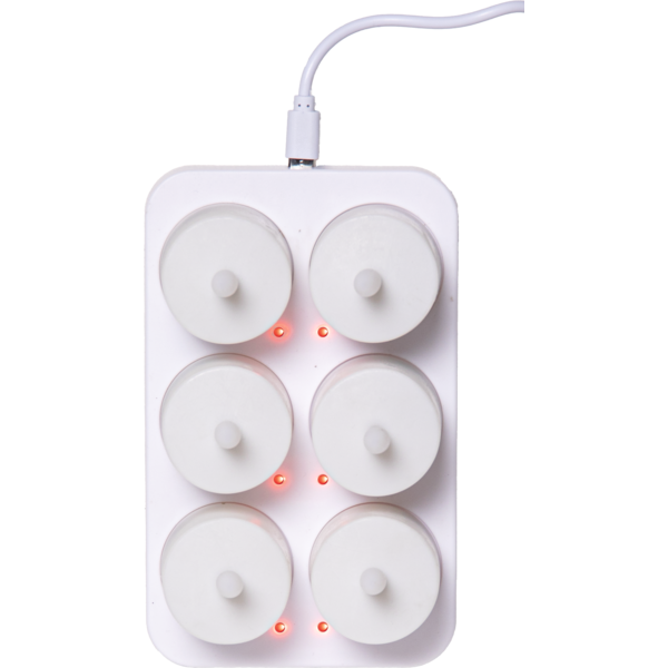 Pakraunamų LED žvakių komplektas „Flamme Charge“ - Image 6