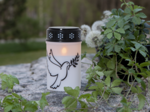 LED žvakė „Dove“