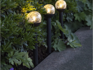 Dekoratyvinių saulės lempų komplektas „Roma“