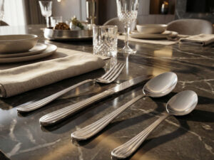 4 asmenų nerūdijančio plieno stalo įrankių rinkinys „Ulico“