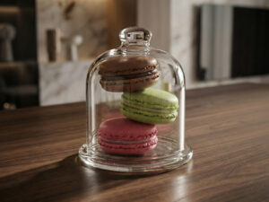 Stiklinis universalus indas „Dome“