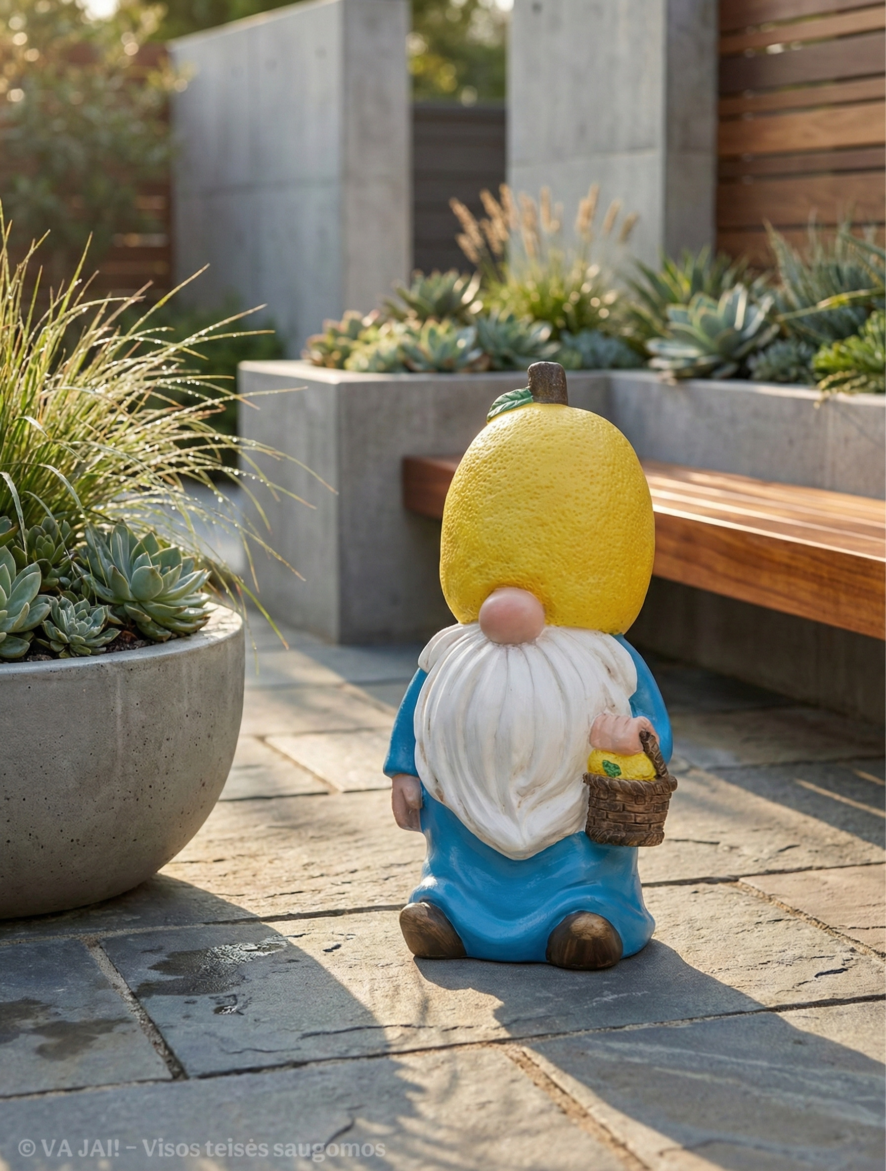 Sodo skulptūra „Giorgio di lemon“