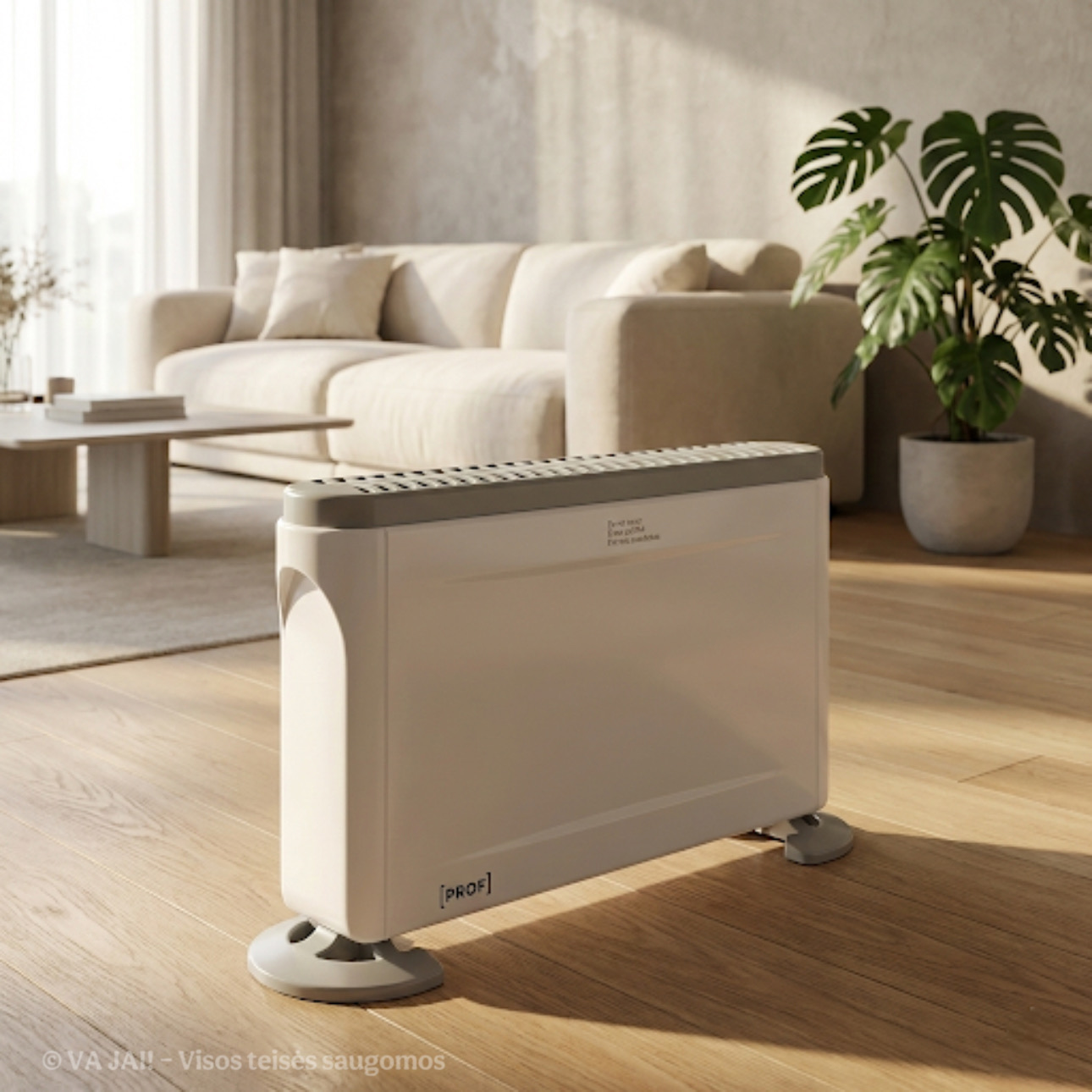 PROF konvekcinis šildytuvas
