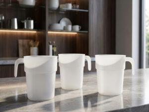 Plastikinių puodelių rinkinys „Plast1“