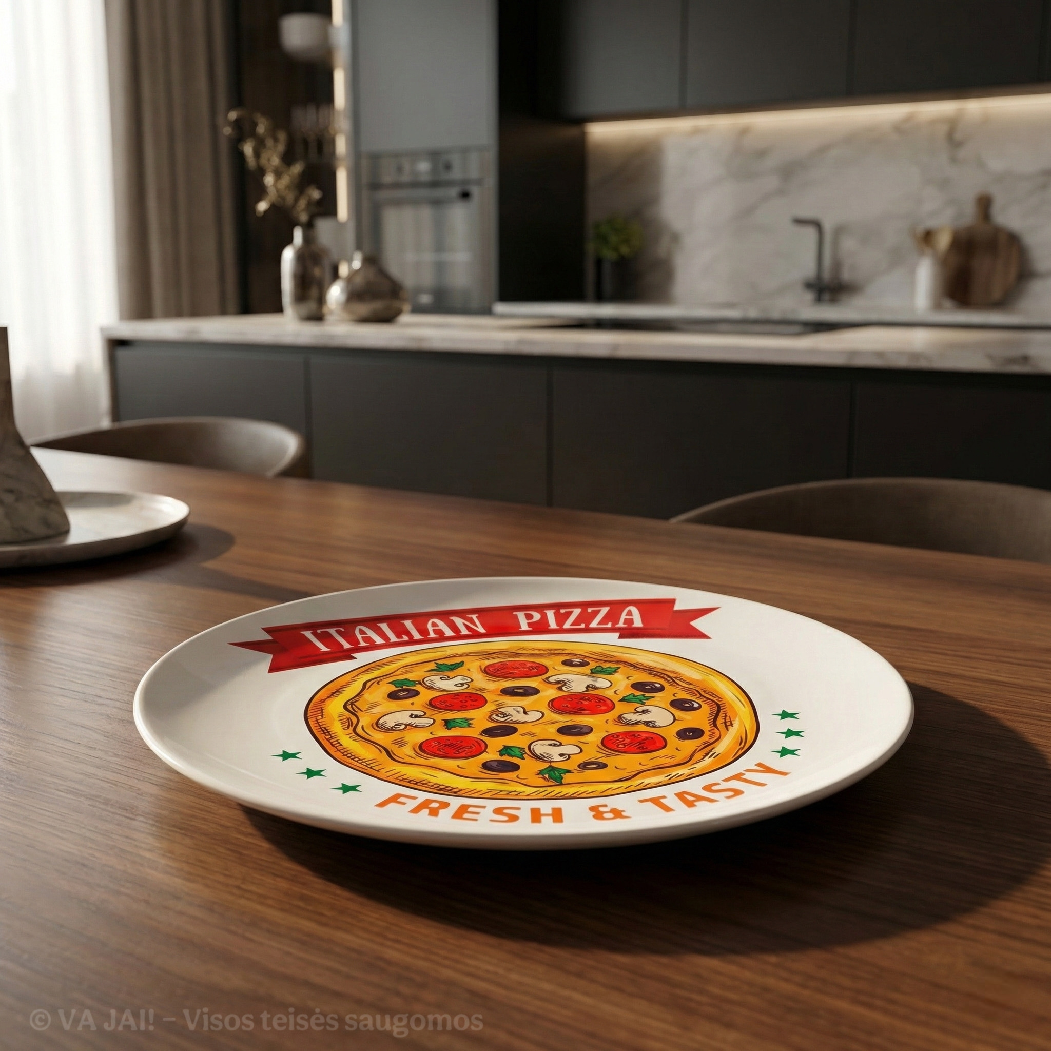 Serviravimo lėkštė „Italian Pizza“