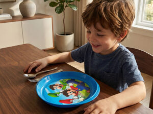 Vaikiška lėkštė „Mario“