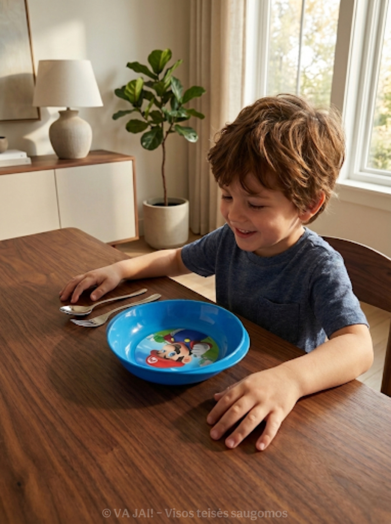 Vaikiškas dubenėlis „Mario“