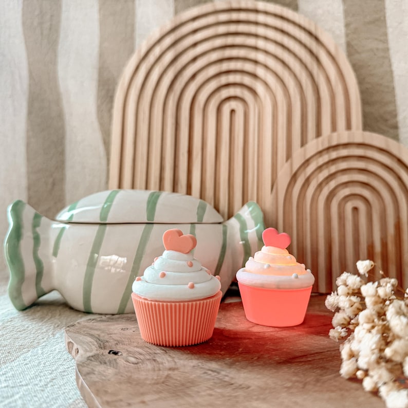 Universalus keraminis indas su dangteliu „Candy Swirl“ - Image 7