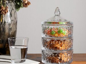 Universalus stiklinis indas „Bonbonniere“