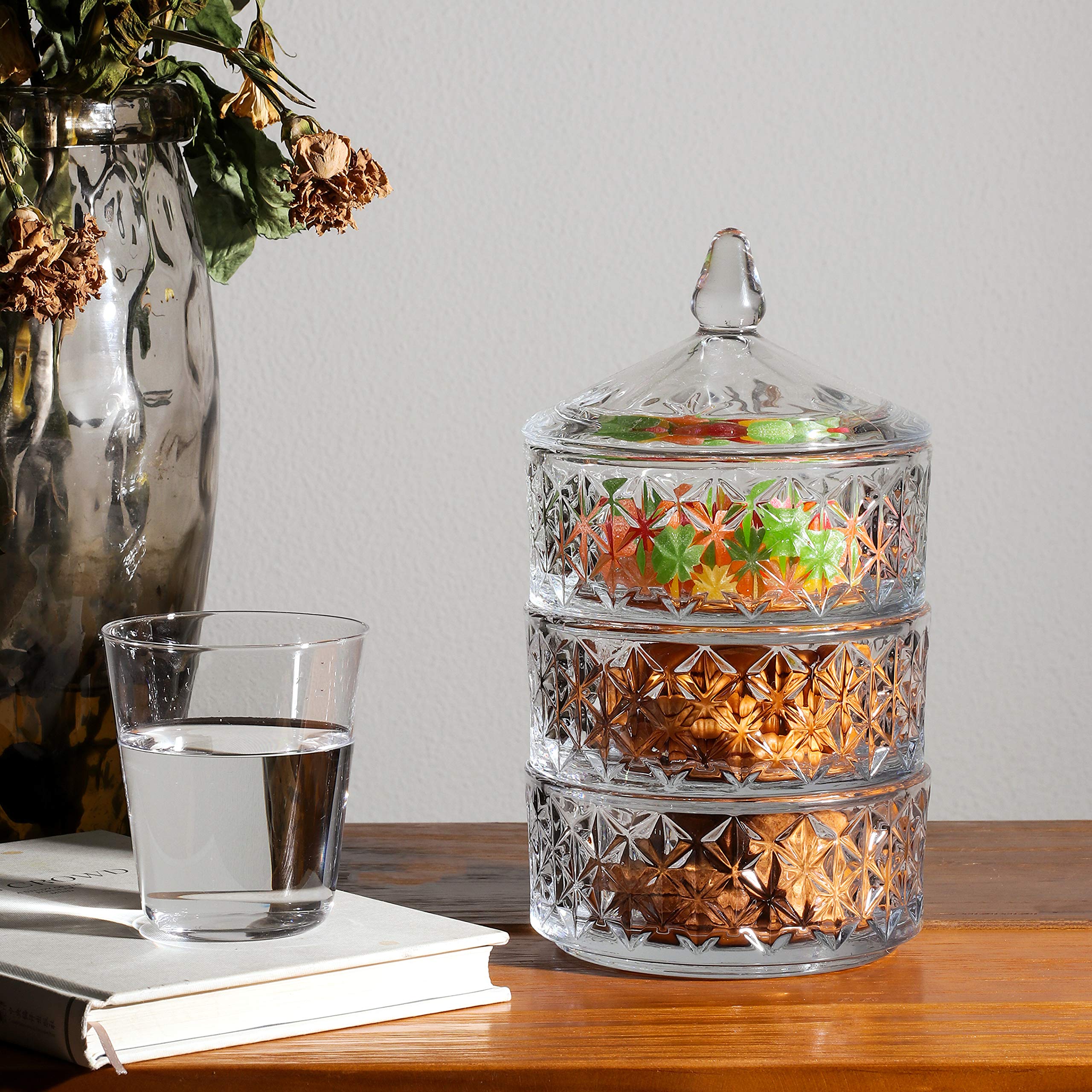 Universalus stiklinis indas „Bonbonniere“