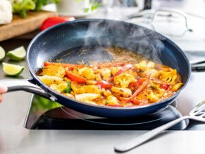 Mėlynojo deimanto keraminė keptuvė „Blue diamond“