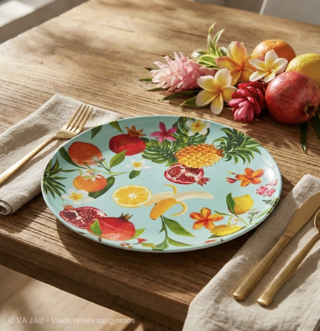 Serviravimo lėkštė „Dancing Fruit“