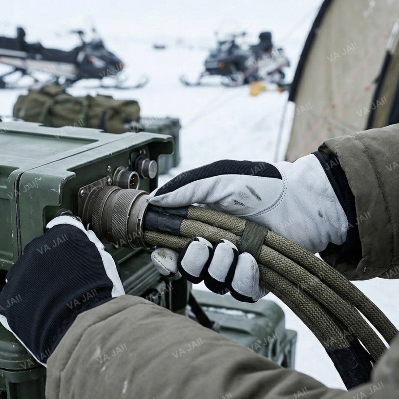 PROF ožkos odos darbo pirštinės „Good Work“