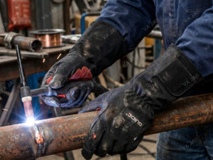 GUIDE buivolo odos suvirintojo pirštinės „3502“