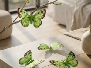 Dekoratyvinių segtukų komplektas „Butterflies“