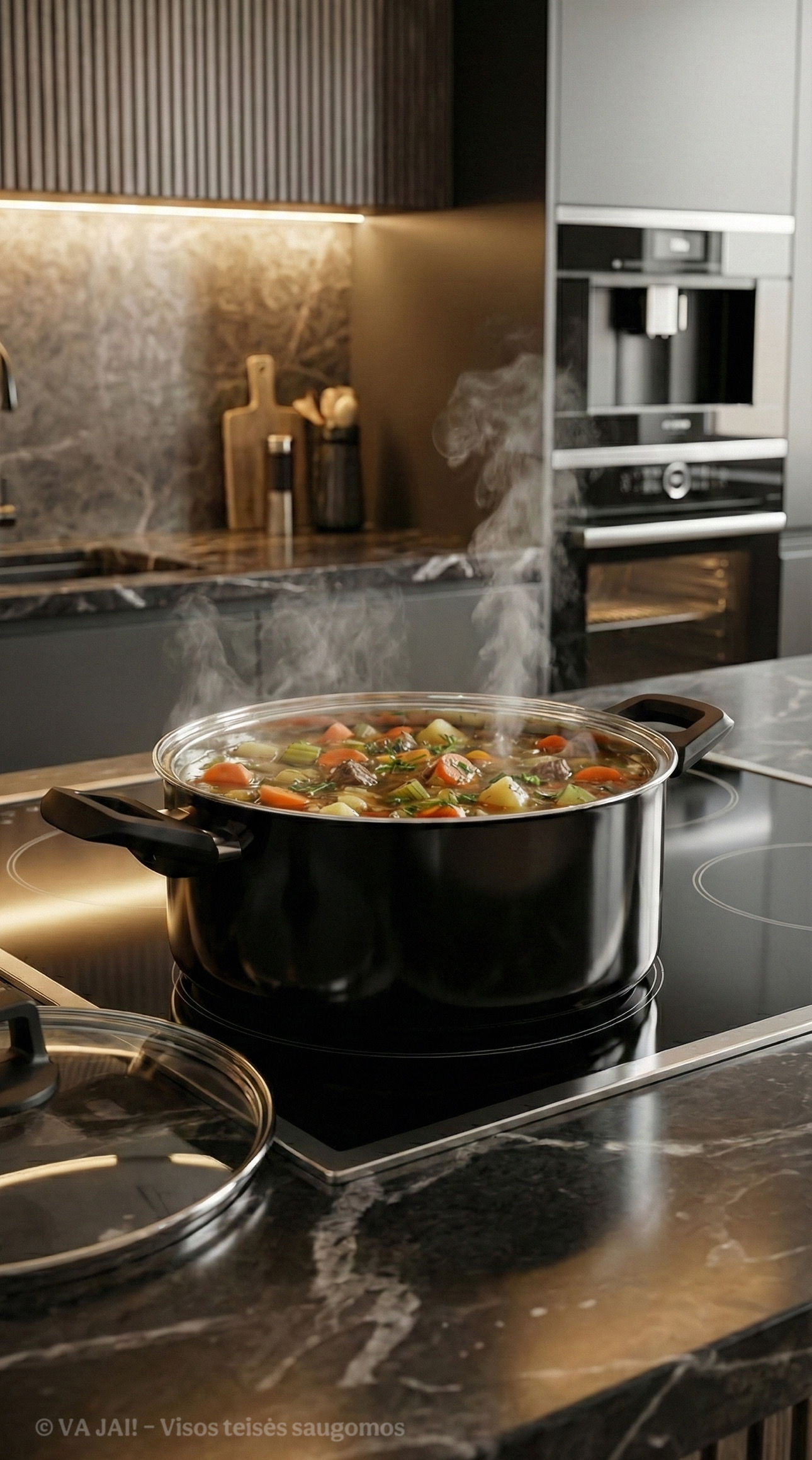 Puodas su dangčiu „Green chef“ - Image 3