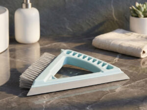 3in1 trikampis vonios ir plytelių valymo šepetys