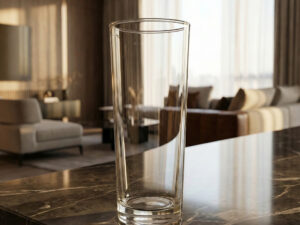 Stiklinė vaza „Crystal“