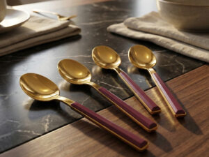 Desertinių šaukštelių komplektas „Mikey“