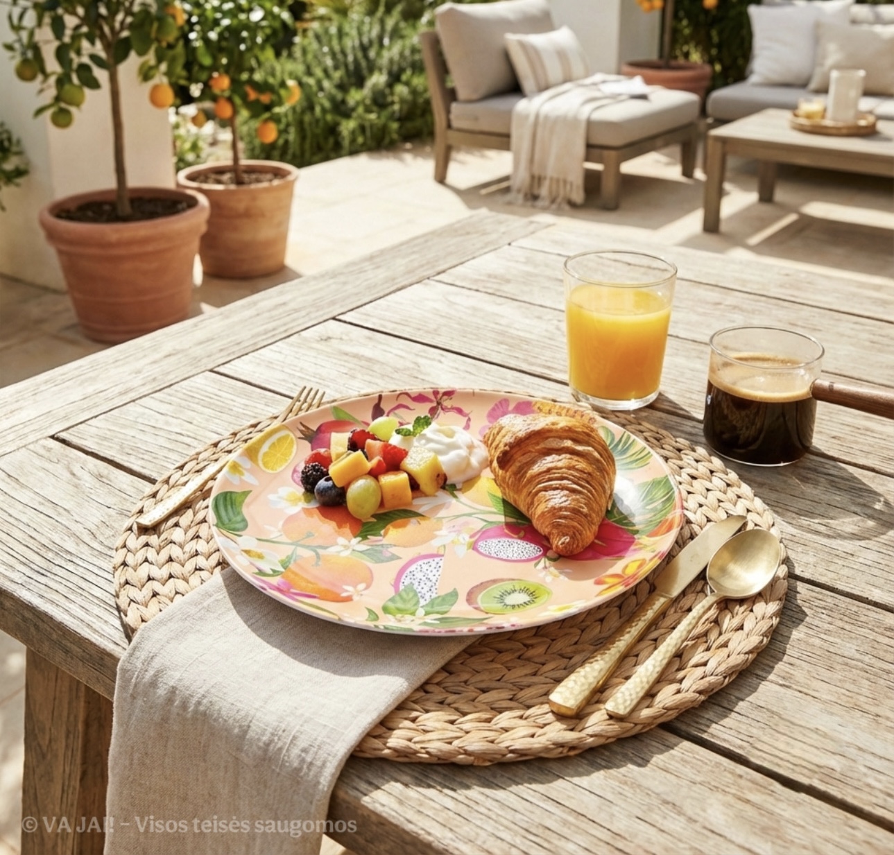 Serviravimo lėkštė „Dancing Fruit“