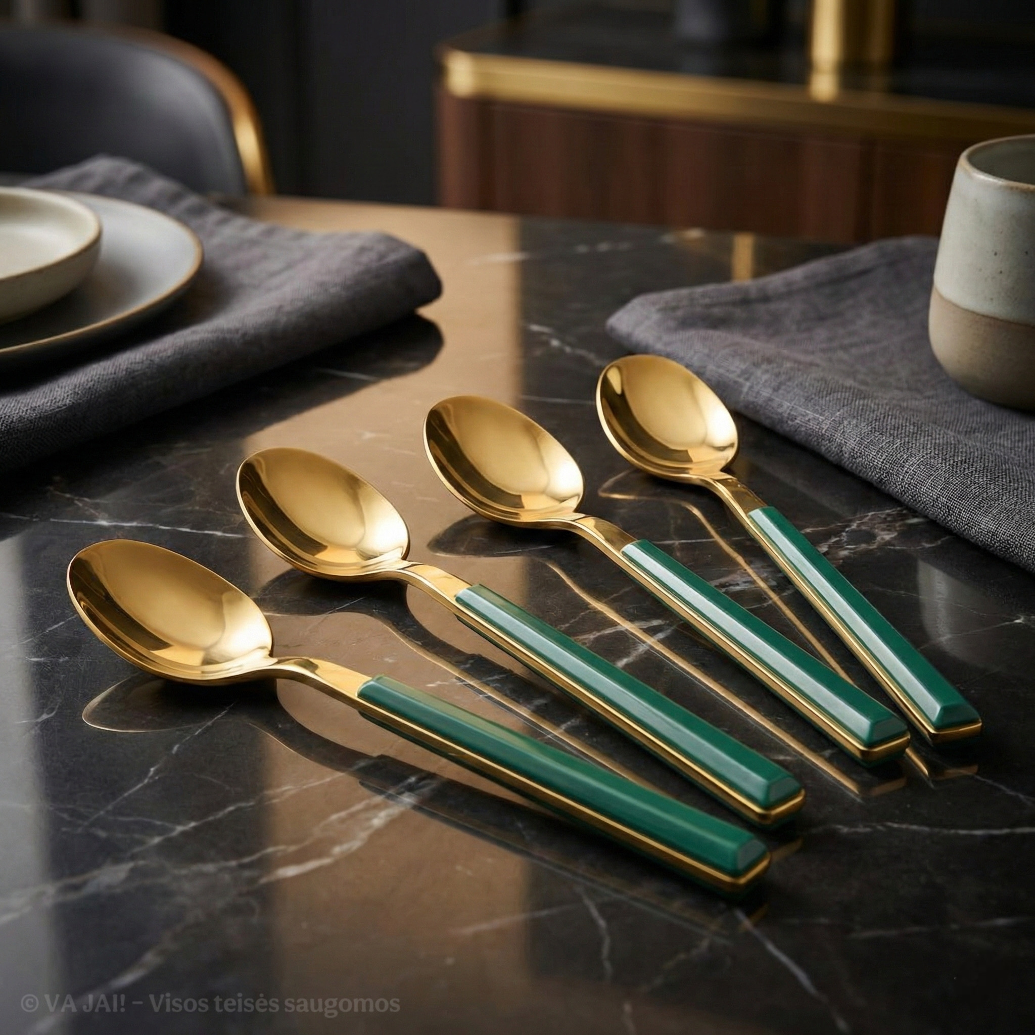 Desertinių šaukštelių komplektas „Mikey“