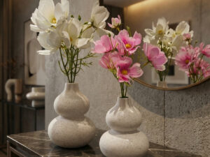 Dirbtinis augalas keraminėje vazoje „Ola“