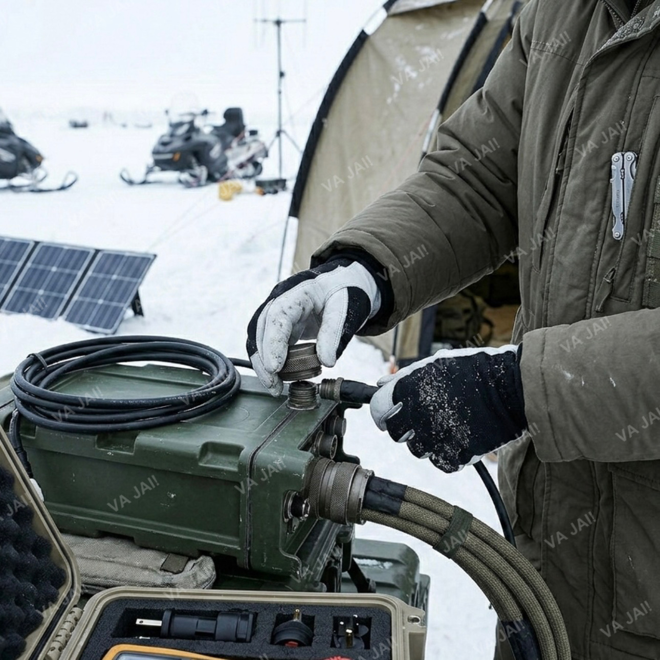 PROF ožkos odos darbo pirštinės „Good Work“ - Image 2