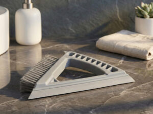 3in1 trikampis vonios ir plytelių valymo šepetys