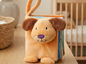 Sensorinė pliušinė knygutė „Made for Mini's“