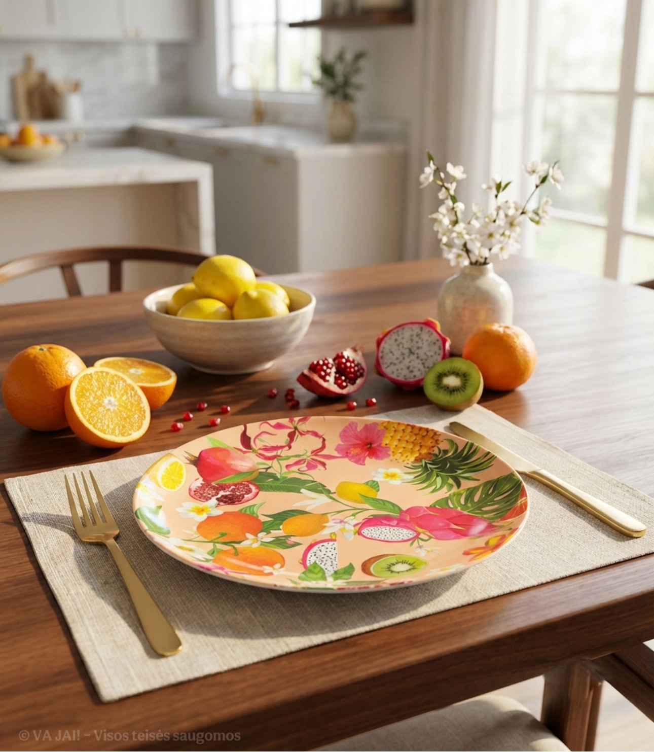 Serviravimo lėkštė „Dancing Fruit“ - Image 2